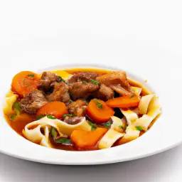 Teaser Image: Hühnersuppe mit Gemüse und Nudeln
